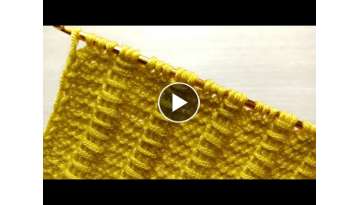 Wonderful hat bağ coat model Tunisian knitting pattern